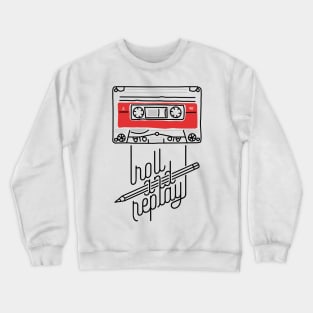 Roll and Replay Crewneck Sweatshirt